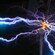 Electricity currents emitting from a Tesla coil